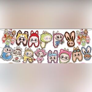 Labubu Birthday Party Banner “Happy Birthday”